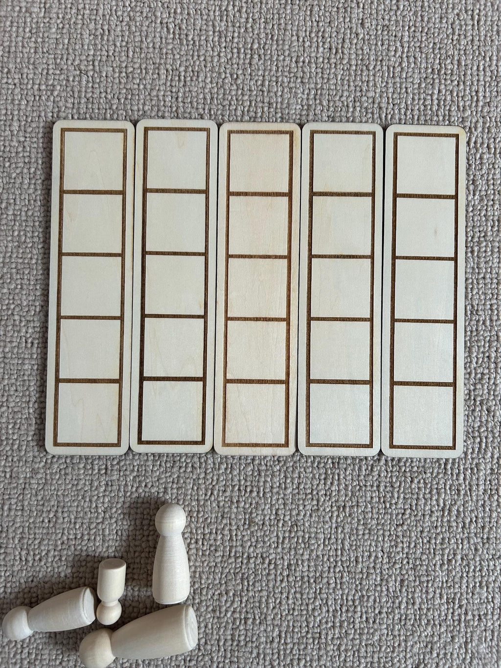 Wooden Five Frames - Pack of 5
