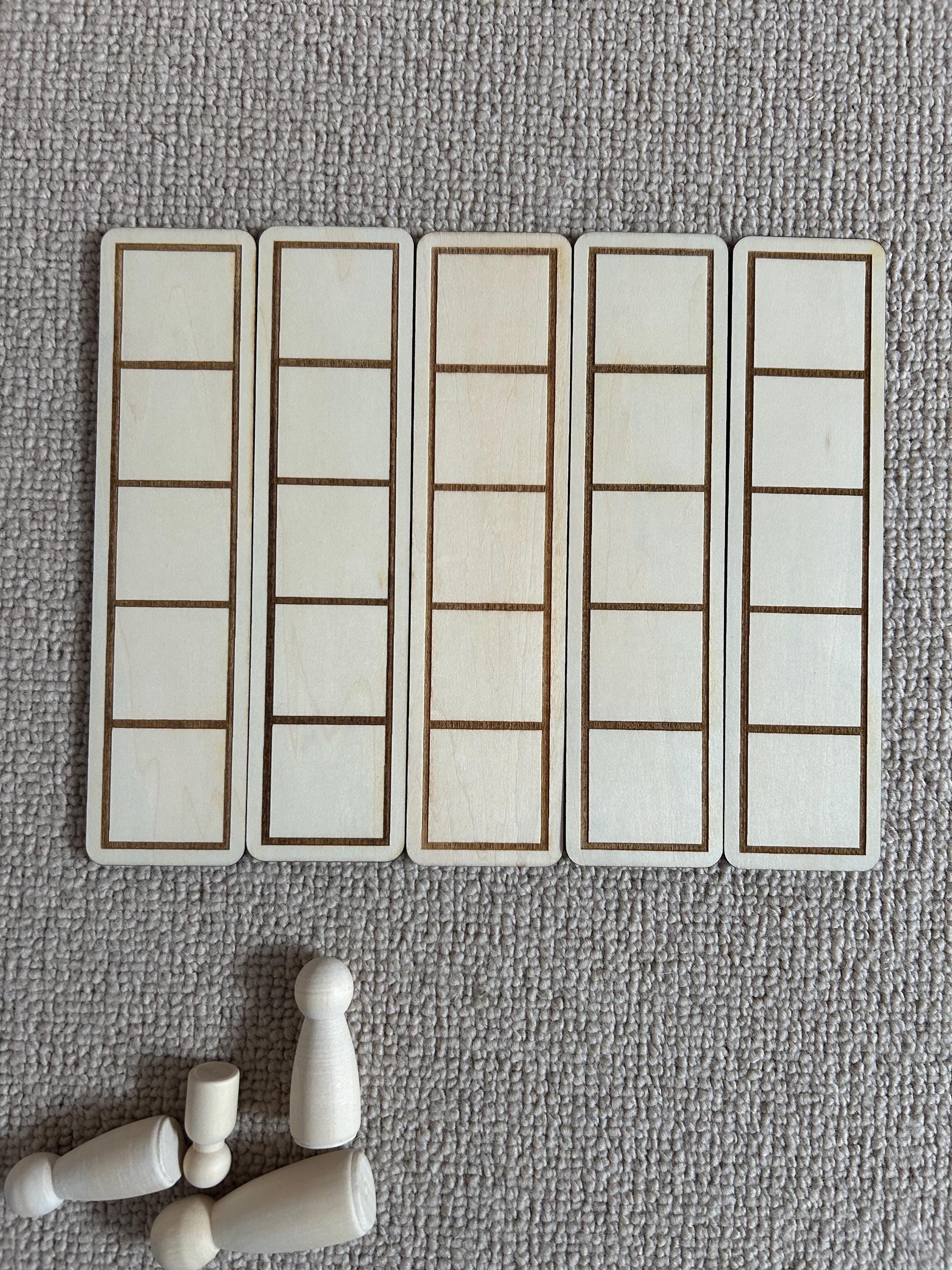 Wooden Five Frames - Pack of 5