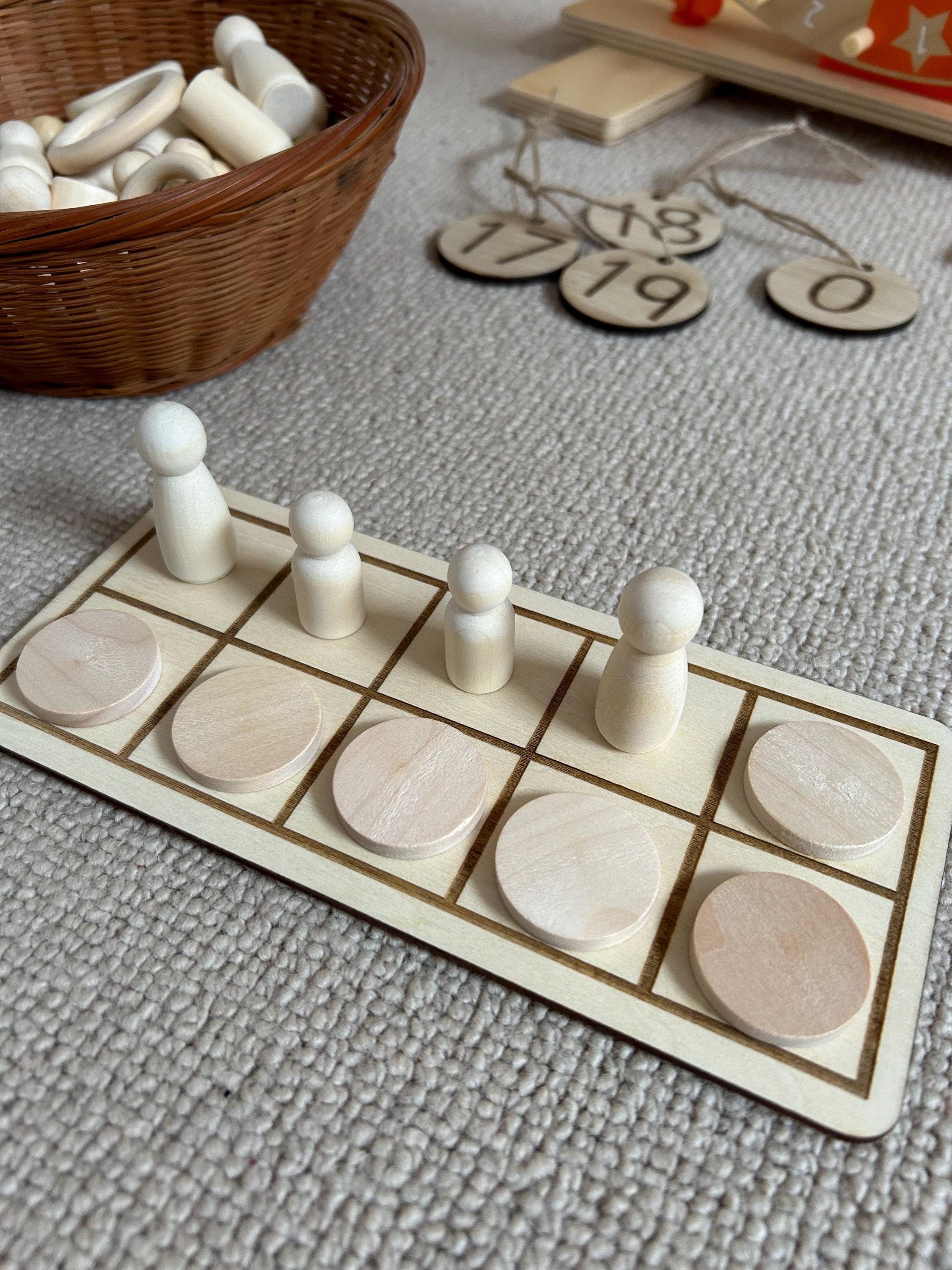 Wooden Ten Frames - Pack of 5
